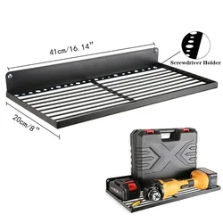 Heavy - Duty Wall - Mounted Tool Organizer and Shelf (C)