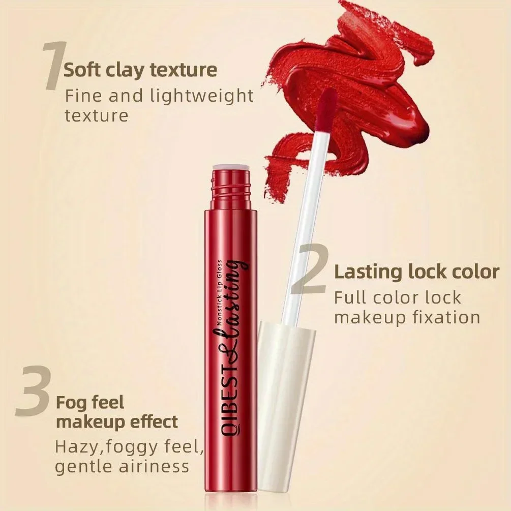 Matte Liquid Lipstick Waterproof Long Lasting Velvet Mate Nude Red Lip Gloss Lint Tube Makeup Cosmetic Lipsticks Lipgloss 3