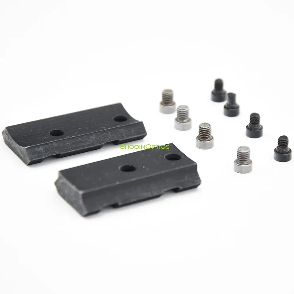 Shooin Optics Scope Red Dot Sight Collimator Mount 20mm Base For R700 2pcs (8-40)