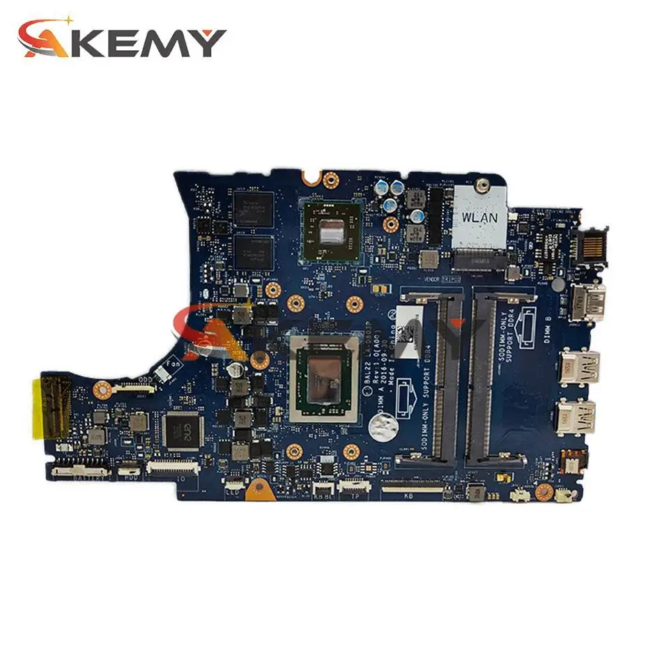 best computer motherboard for gaming Brand NEW Laptop Motherboard FOR DELL Inspiron 5565 FX-9800 BAL22 LA-D803P CN-0KPK2C KPK2C Mainboard Notebook PC 100%Tested gaming pc motherboard