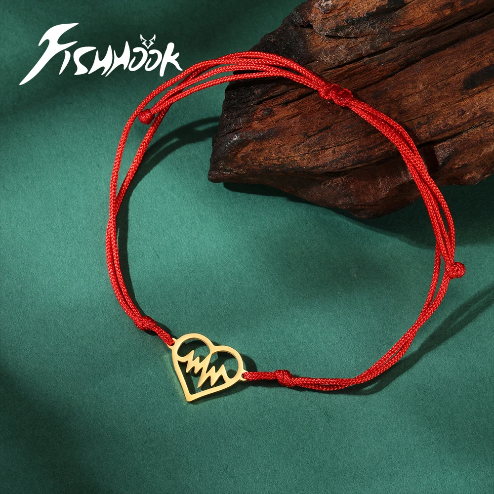 Fishhook Модные ювелирные изделия из нержавеющей стали, цвет под золото