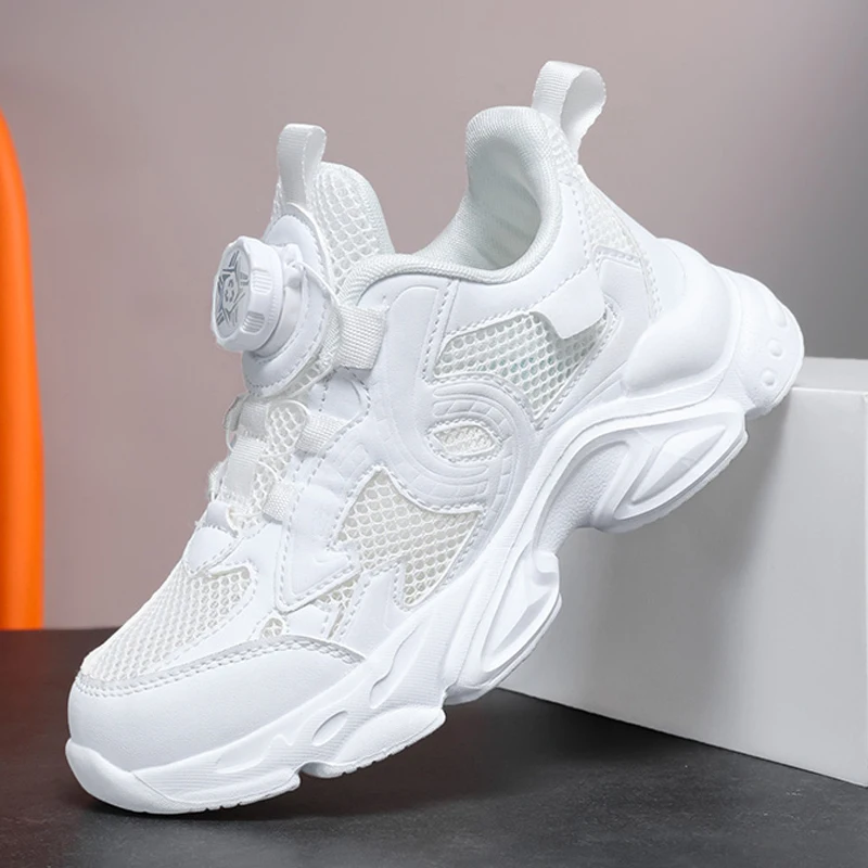 Children Sneaker Boy Shoes Mesh Lightweight Kids Casual Sneaker Girls Boy School Running Sports Shoes 4 To 12 Years