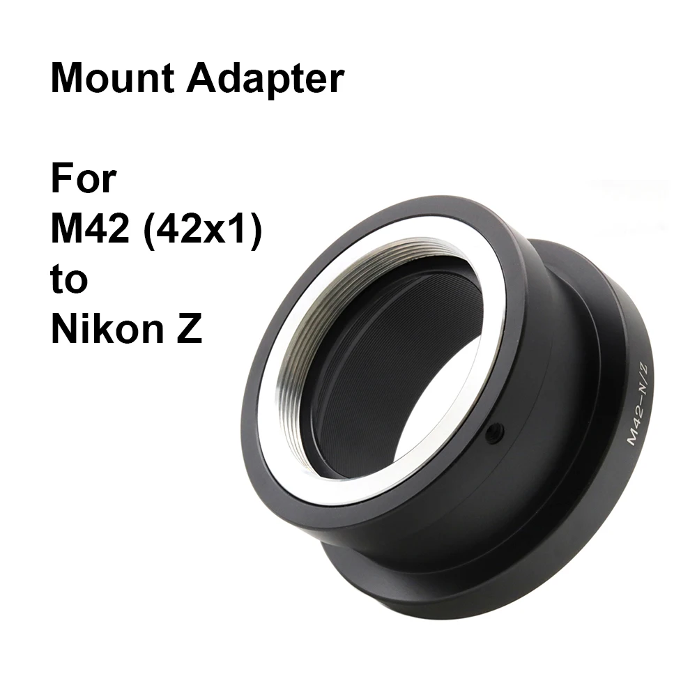 M42-Nik Z Per Obiettivo Leica M42 (42X1)-Nikon Z Mount Adapter Ring M42-Z M42-Nikon Z Nz Per Nikon Z5 Z6 Z7 Z9 Zfc Z50 Z30 Ecc.