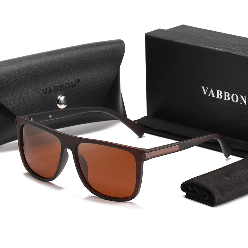 New Men's Trend Sports Polarized Sunglasses Beach Sunglasses Posing Glasses Square Full-frame Car P839