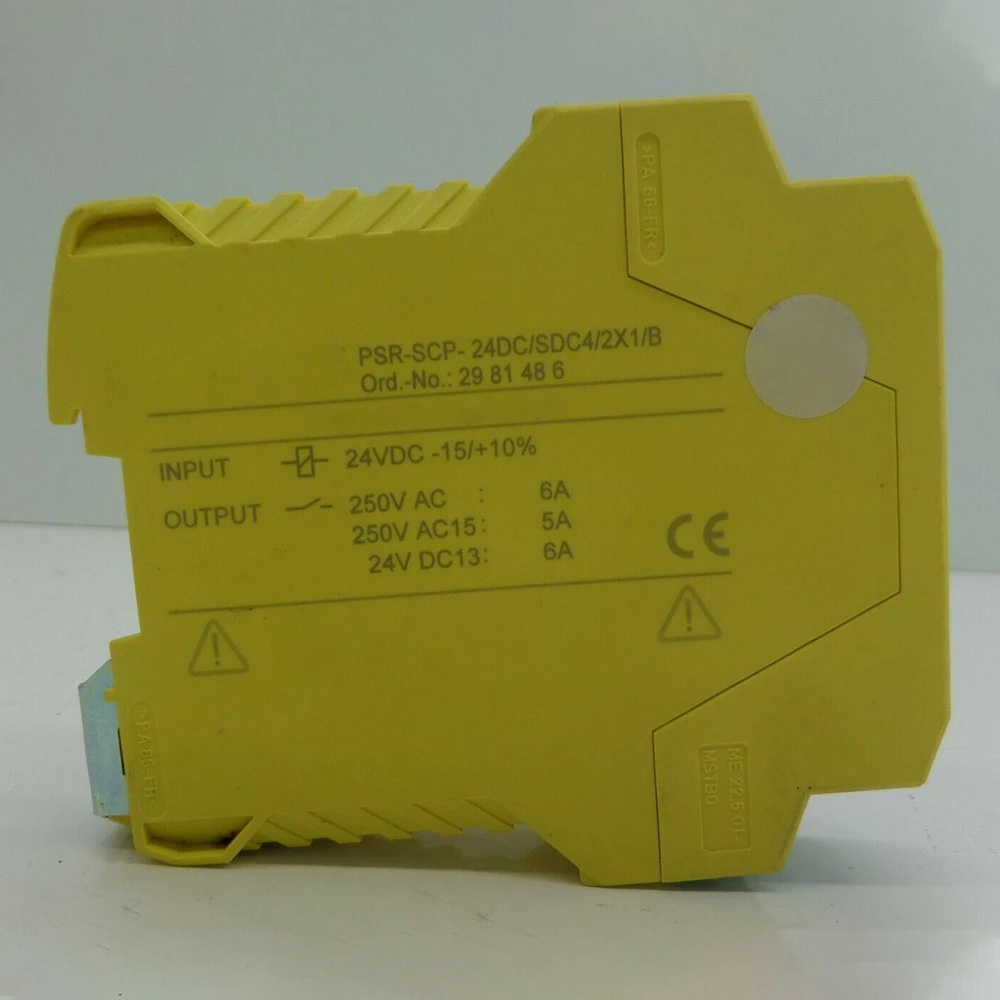 

New for Phoenix Contact PSR-SCP-24DC/SDC4/2X1/B 2981486 Safety Relay Module in Box