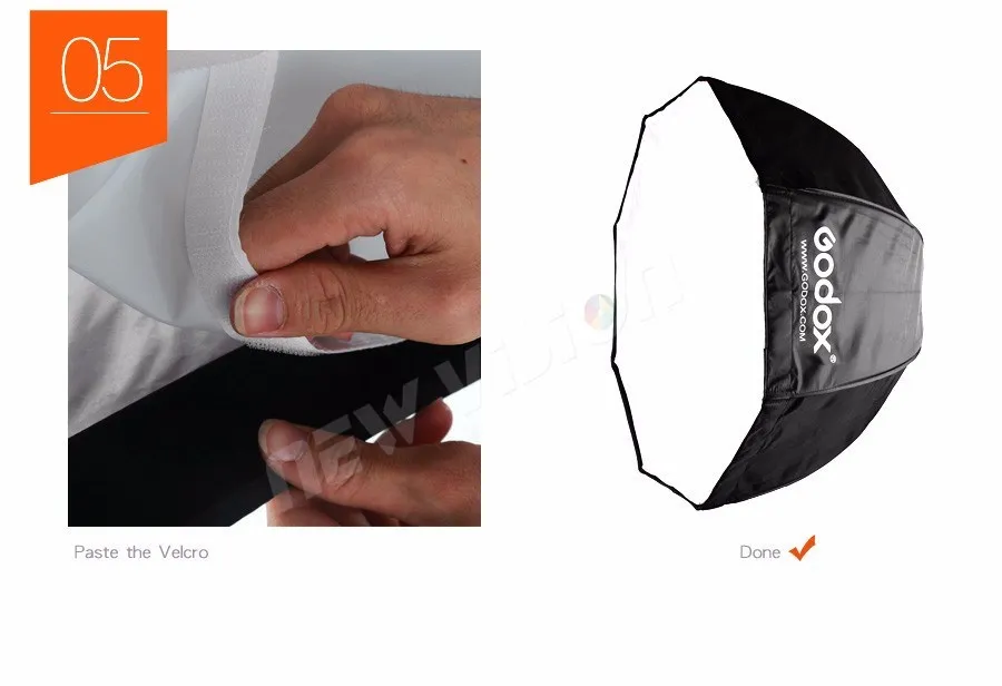 Photo Studio 120cm 47in Portable Octagon Flash Speedlight Speedlite Umbrella Sof