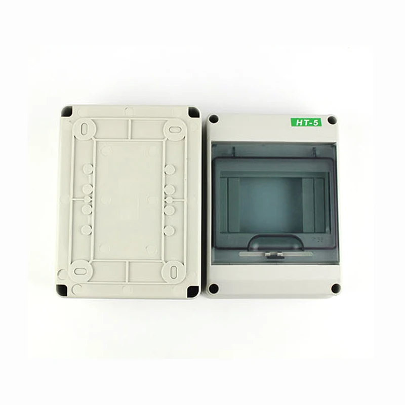 HT series electrical junction box electrical box electrical distribution box 2/5/8/12/15/18/24WAY PC plastic outdoor IP65 waterproof