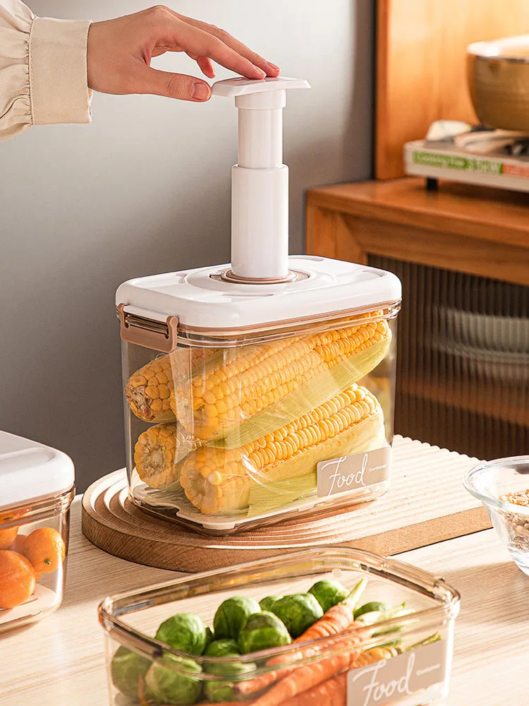 Food Vacuum Storage Box With Free Vacuum Kitchen Sealer Container