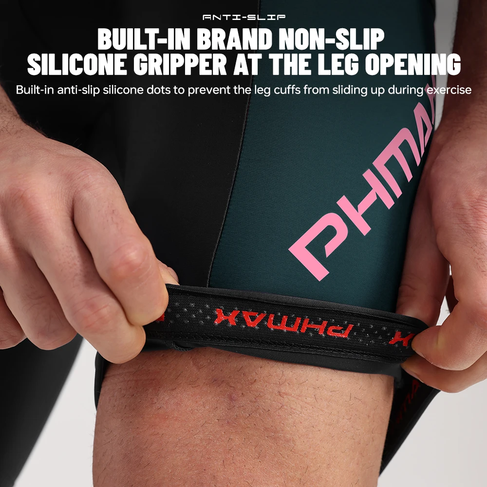 X-TIGER Men's Cycling Shorts 5D SILICONE Padded Men's Road MTB Cycling Bike Shorts Pants Bicycle Shorts with Pocket Clothes 4