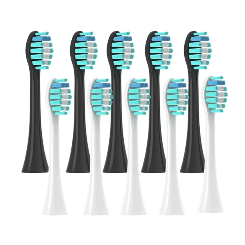 

10PCS Replacement Brush Heads For APIYOO P7 Y8 Sonic Tooth Soft DuPont BristleDeep Cleaning Vacuum Package Substitute Nozzles