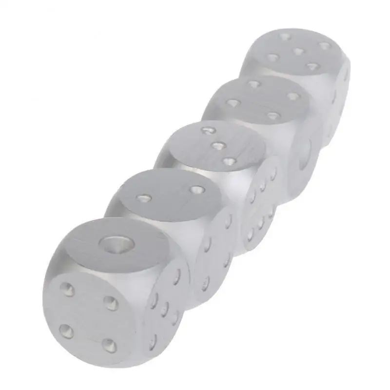 1/2/4PCS Wine Durable Versatile Metal Dice Set Innovative Portable Aluminum Alloy Accessories Whisky Dice Stones Stylish