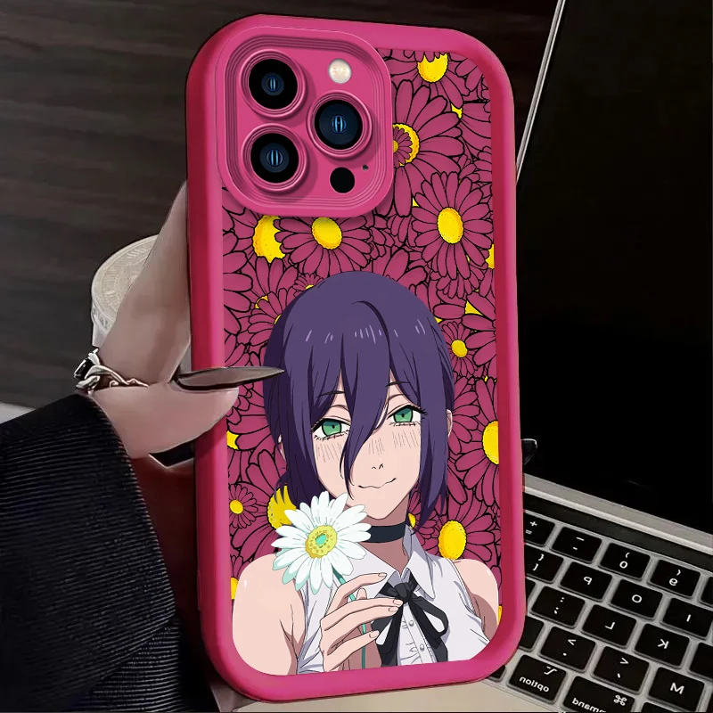 Chainsaw Man Cute Devil Reze Silicone Phone Case