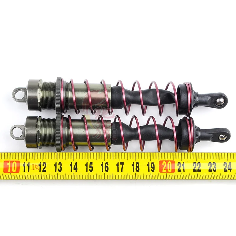 1쌍 1/8 RC카 버기 몬스터 트렁크 트럭 143mm 리어 쇼크 업소버 (호바오 ZD JLB HSP EM DHK 레이싱 8002 용)