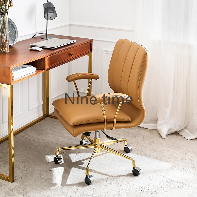 Salon Floor Office Chairs Clients Vanity Bedroom Barber Lounge Computer Chair Visitor Waiting Sillas De Oficina Office Furniture