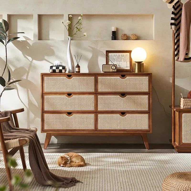 Space Sideboard Interior Dining Room Entrance Hall Kitchen Island Table Storage Locker et Foot Credenza Saving Furniture