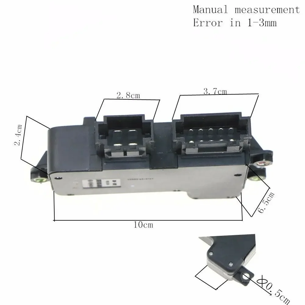 앞 좌측 파워 시트 조정 스위치, VW Passat B6 Jetta Golf 5 MK6 Plus Audi A6 A3 A4 TT Seat Exeo Skoda Octavia 8E0 959 747A