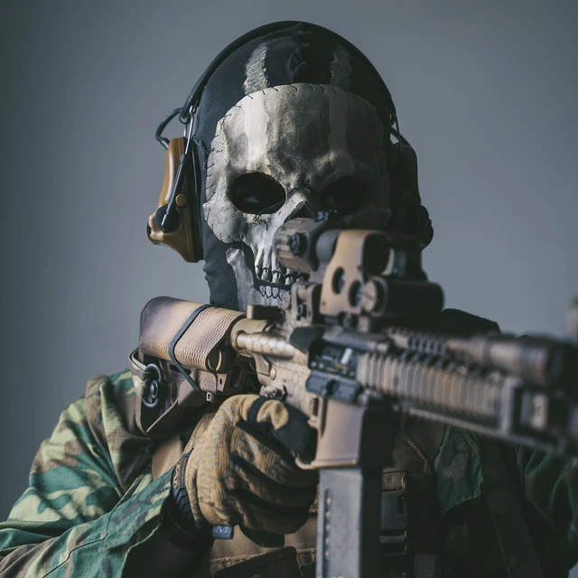 Ghost Mask V2 Operator MW2 Airsoft 