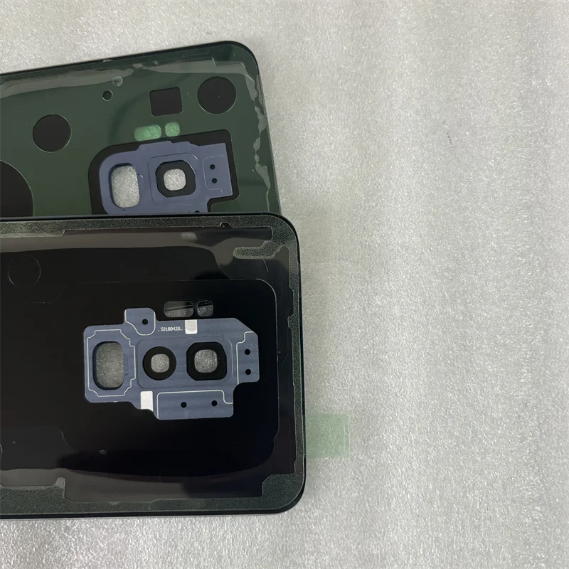 Samsung Phone Case Phone Back Cover Glass Battery Cover Glass Phone Back Cover Camera Lens Cover Phone Camera Lens Battery Back Cover Rear Door Glass Panel Housing Case Camera Lens Replace for Samsung Galaxy S9 G960 / S9 Plus G965 SM-G965F