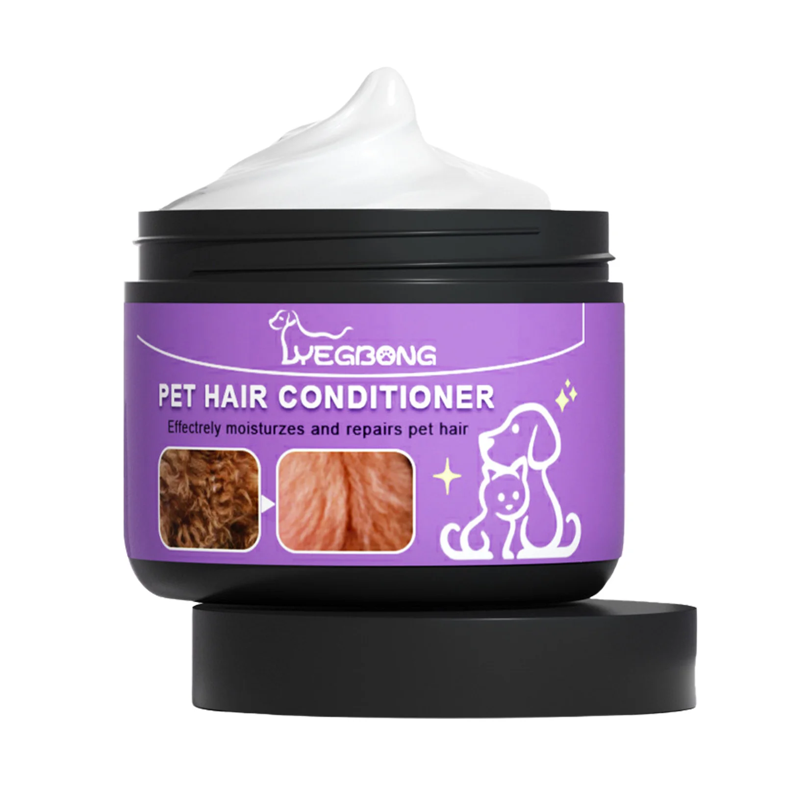 50ml Pet Hair Conditioner Cat Dog Soft Hair Fur Conditioning Oil Pet