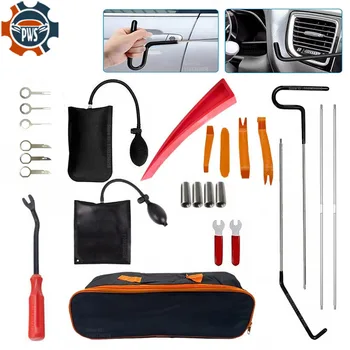 PWS Kit di attrezzi automatici Porta aperta Grabber Blocco Blocco Set di prelievo Chiave di aggancio a lungo raggio Perduta nel camion Borsa a cuneo ad aria Pompa Strumento per auto 1