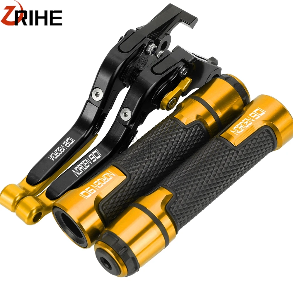 Per Husqvarna Norden 901 Norden 901 2022 2023 Leve Frizione Freno Regolabili Moto 7/8 "22Mm Manopole Norden-901 2024