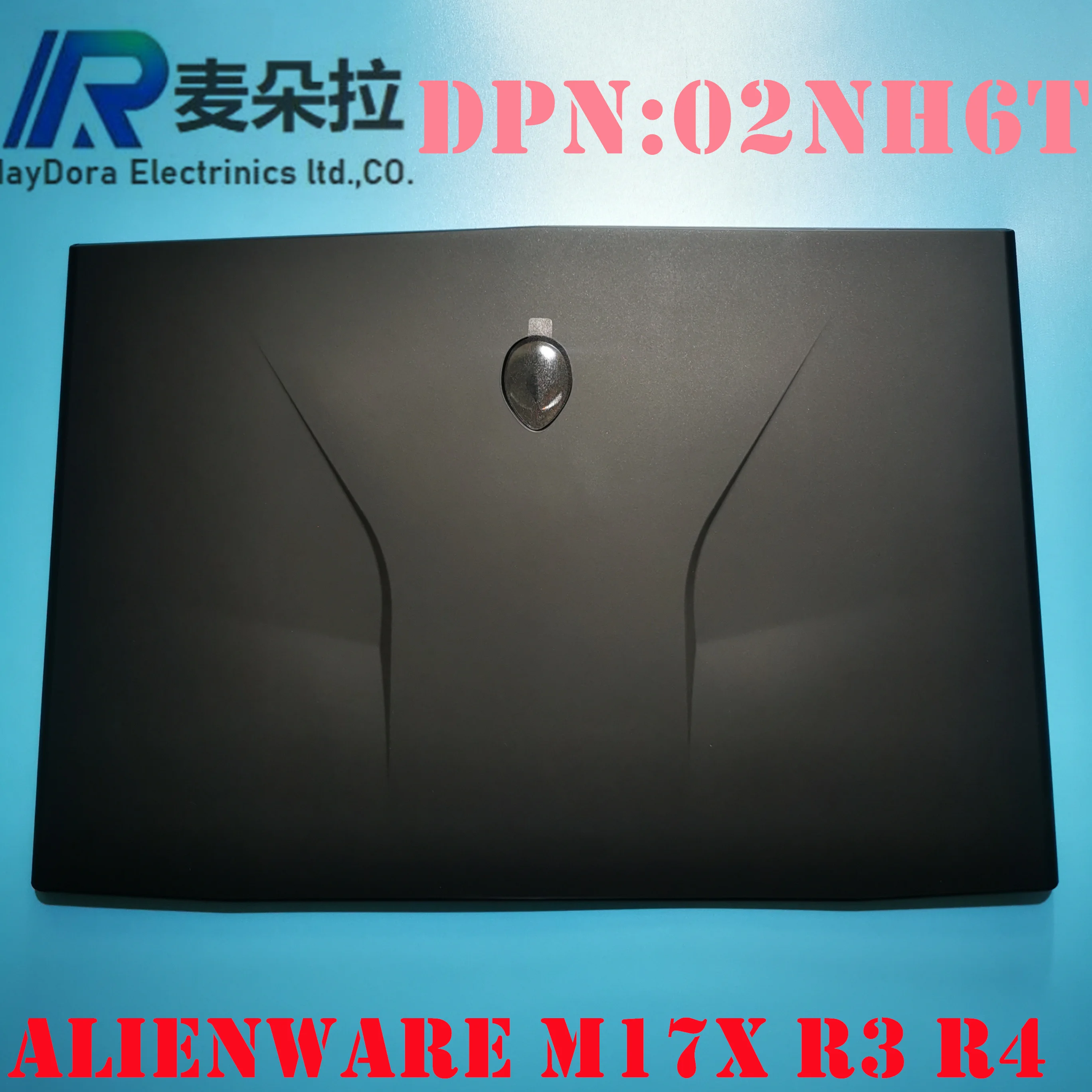 Nova Marca Original Case do Portátil para Dell Alienware M17x r3 r4 Lcd Volta Capa Preta 02nh6t 2nh6t - Imagem 3