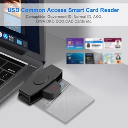 Universal Type - C Card Reader for SIM, Bank, Memory, and Smart Cards