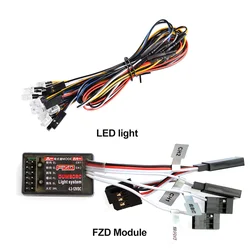 Advanced 6CH 2.4G Radio Control System Receiver (LED and FZD)