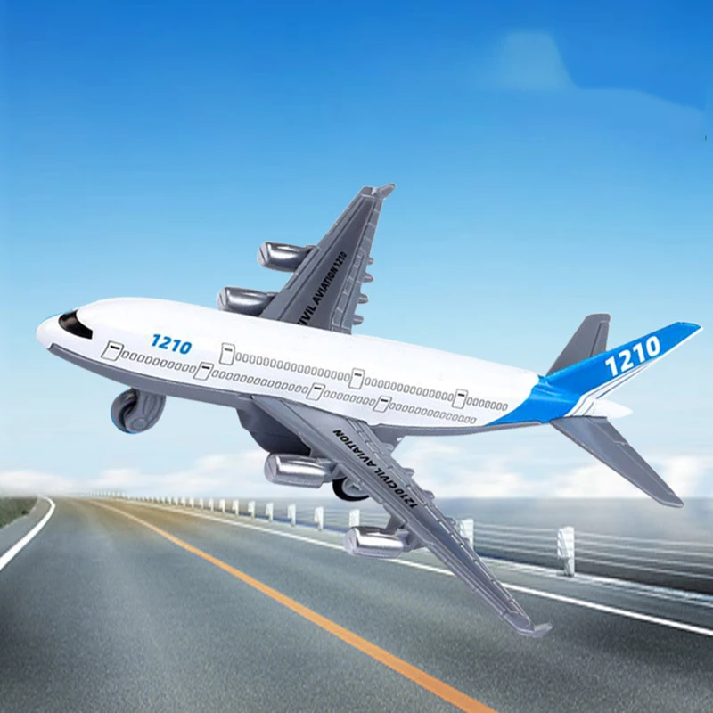 

Модель авиационного пассажирского самолета B777 из сплава и пластика
