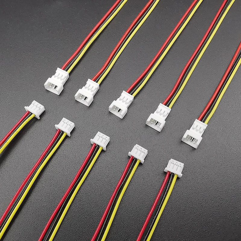 VUNIVERSUM 5 paia di micro JST 5 pin SH 1.25 1.25 mm maschio femmina con cavo da 15 cm 28 AWG PVC accoppiamento modellismo RC fai da te
