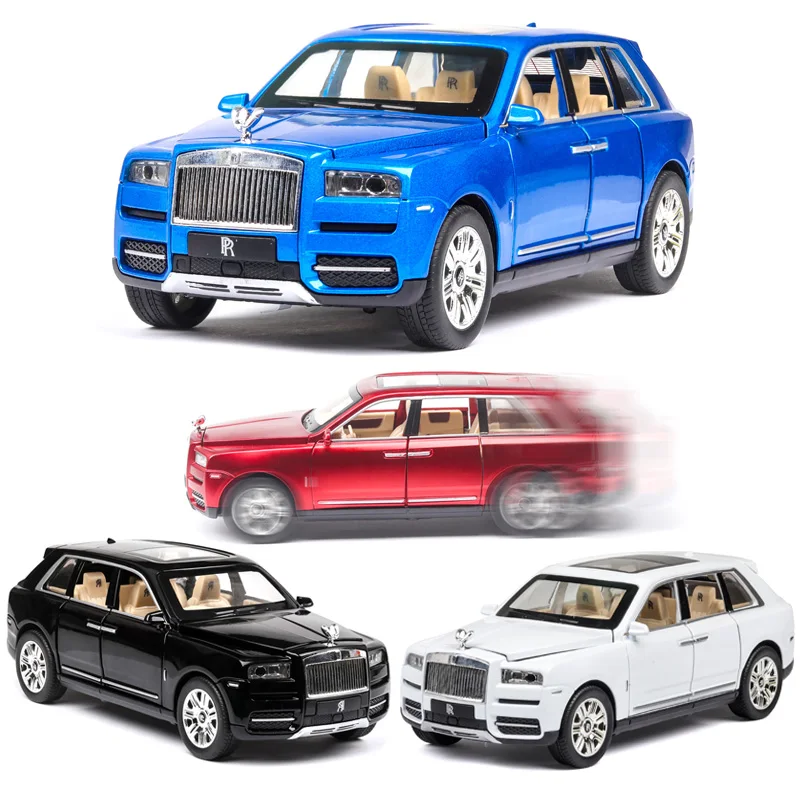 1:24 Rolls-Royce Cullinan Modello Di Auto Modello In Metallo Auto In Lega Pressofusione Auto Giocattolo Per Bambini Regalo Da Collezione Spedizione Gr