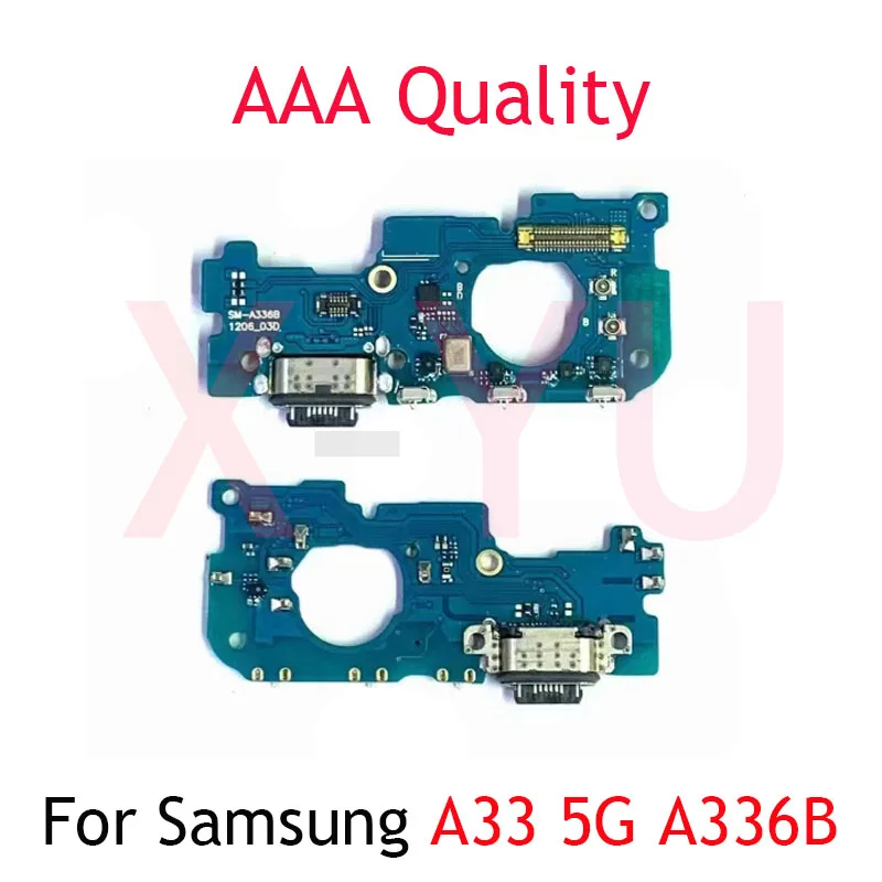 

Original For Samsung Galaxy A33 5G A336B A336 USB Charging Port Dock Connector Board Flex Cable Repair Parts