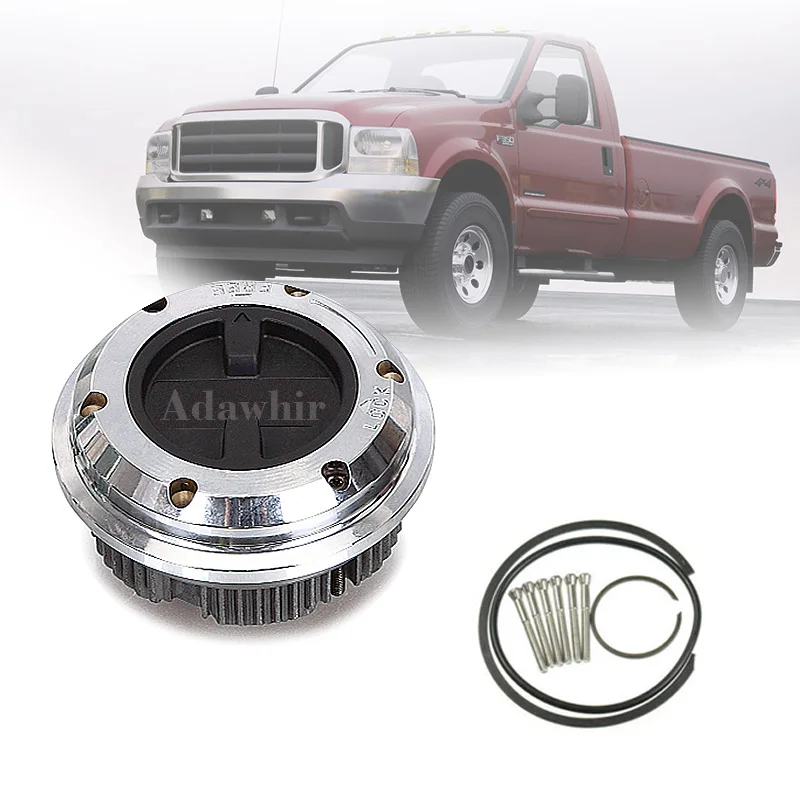 

1 Pieces Manual Wheeling Locking Hubs for FORD F250 , F4000 F350 450 CHRYSLER W 250 & W 350 Chevy 1 Ton Pick (K-30) AVM439