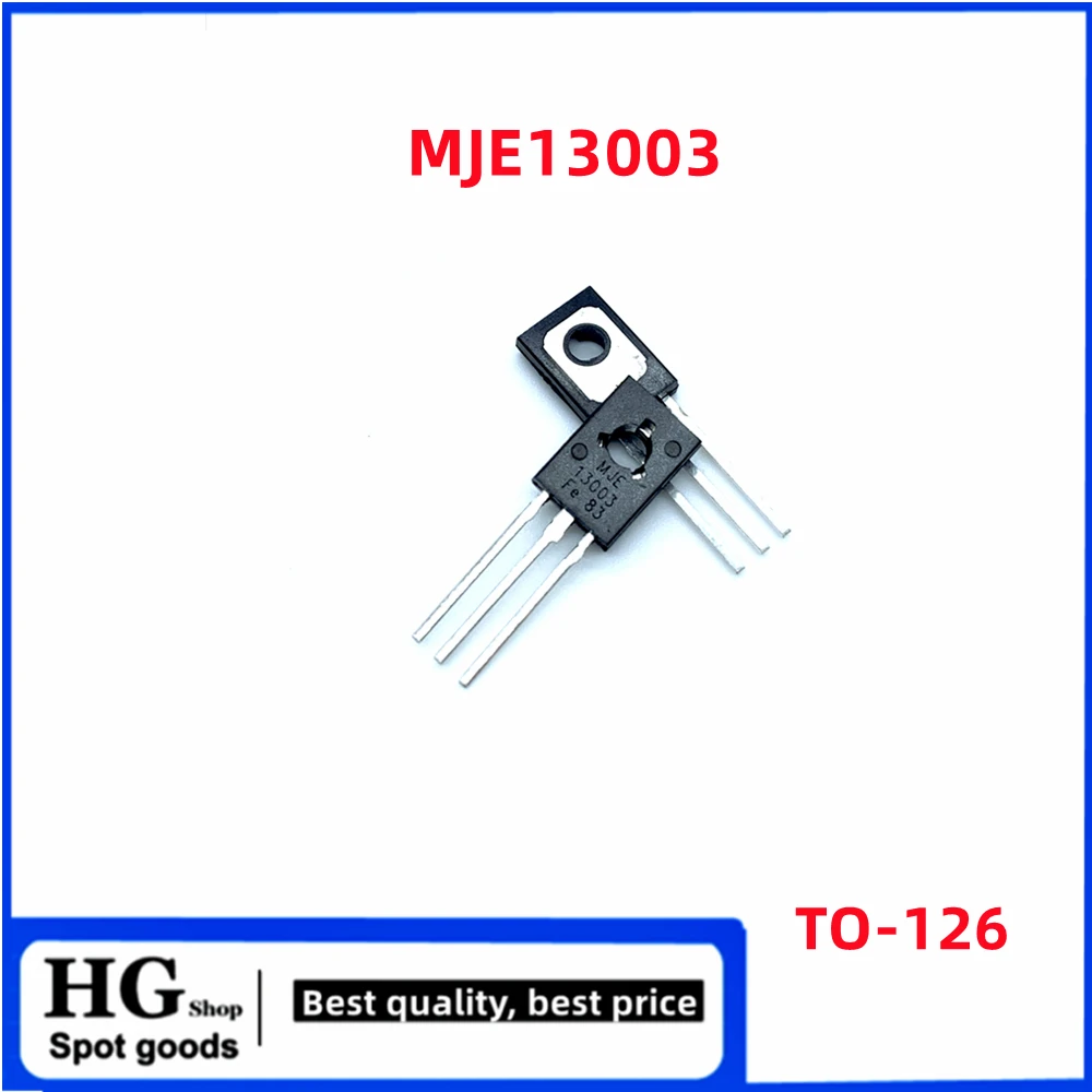 

50pcs/Lot Best quality MJE13003 E13003 TO-126 NPN high power triode