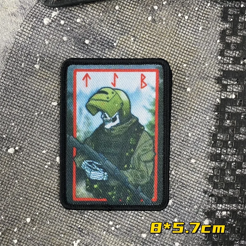 Taktische Schädel Soldaten Moral Abzeichen Scharfschützengewehr Krieg Kraftstoff Armband Klettverschluss personalisierte Rucksack Hut Zubehör Aufkleber – Detail 2