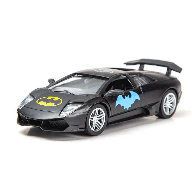 Marvel Batman Tumbler Lega Cartone Animato A Tre Porte Gran Torino The Avengers Iron Man Ornamenti Per Auto Modelli Di Auto Decorazioni Giocattoli Rag