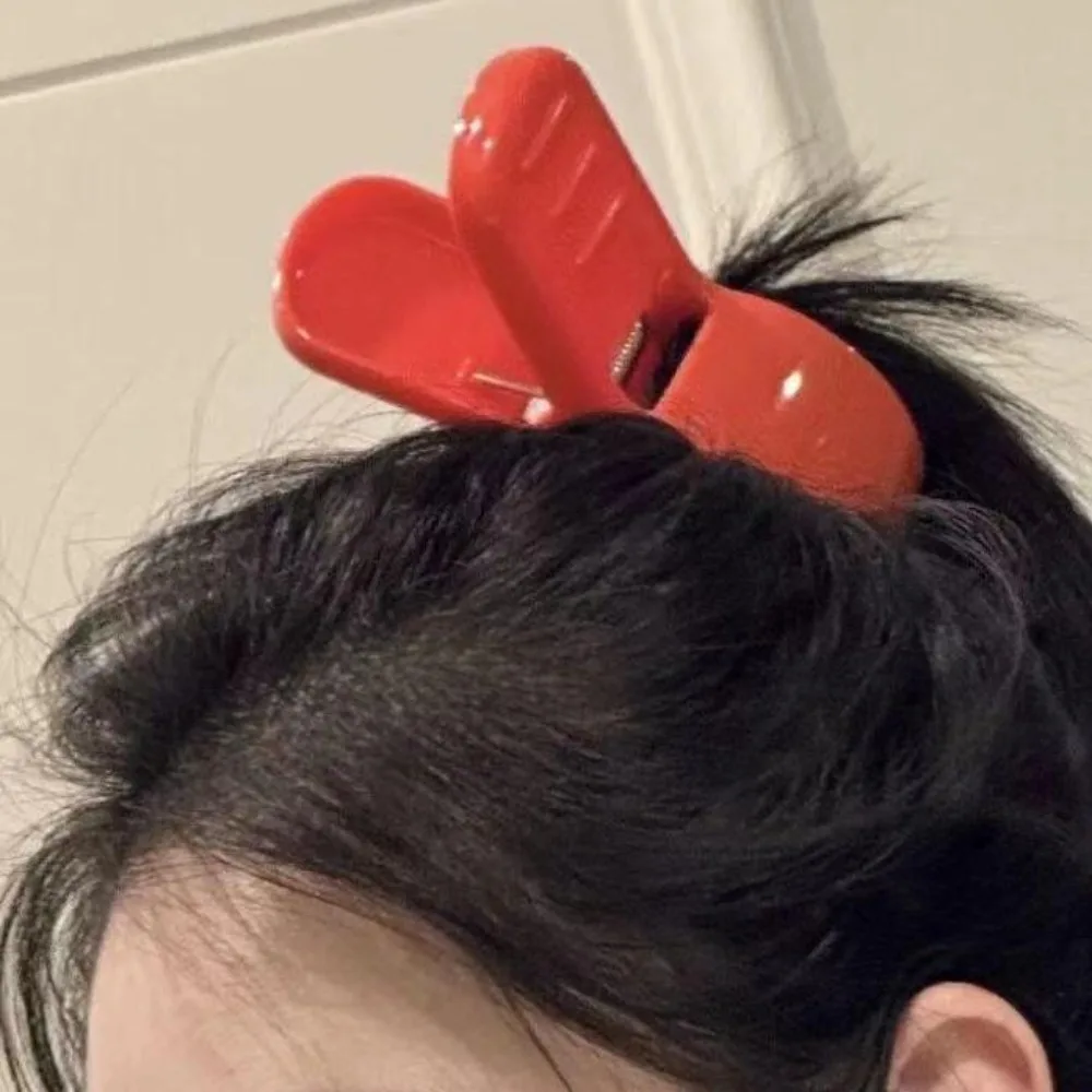 Cosplay Shark Fermaglio per capelli Bambino adulto Coda di cavallo rossa Forcina Moda Giappone Artiglio per capelli Copricapo Anime Arrietty Accessori Regalo - immagine 2