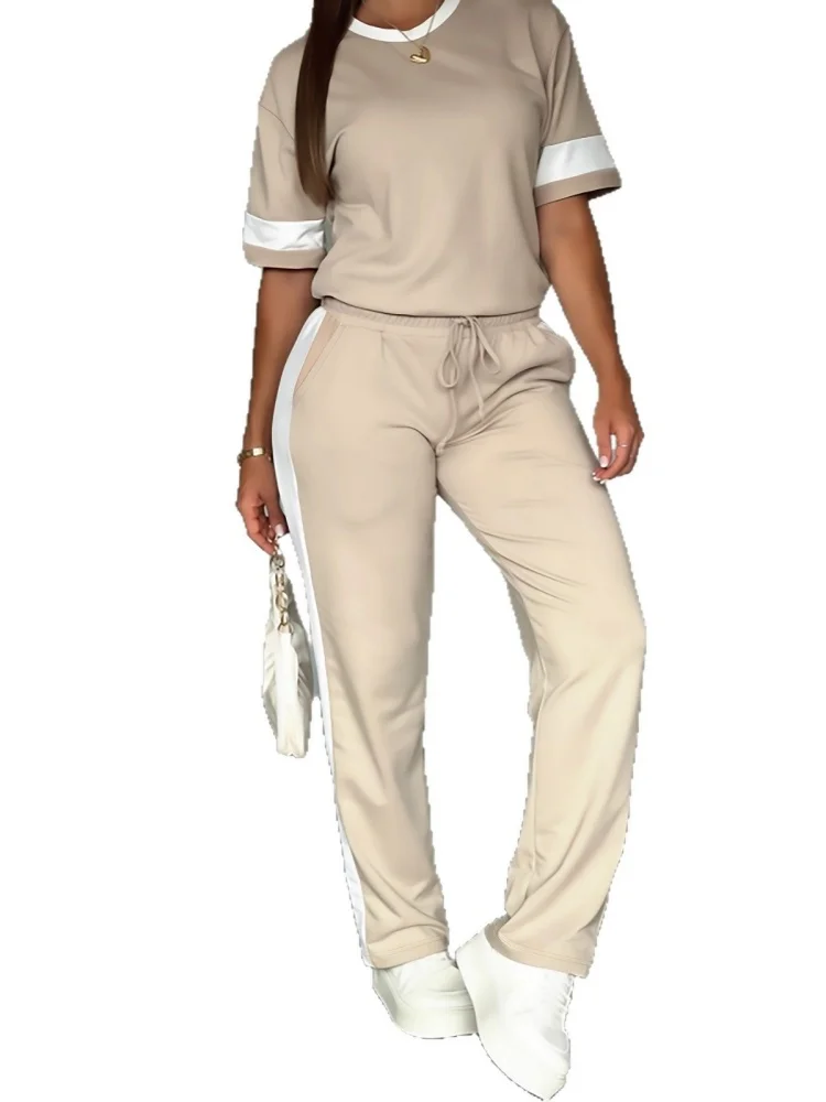 Wmstar Two Piece Set Women Wholesale New Casual, Sporty Fashionable Clothing Sets for Cross Border Trade From Europe America