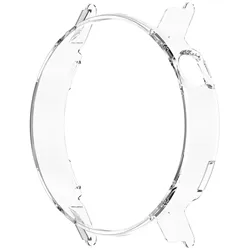 Protective Shell Case for Smartwatch - Durable PC Frame and Accessories (Clear)