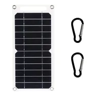 Chargeur de panneau solaire 35W, USB, étanche, pour randonnée et camping en plein air, batterie portable, panneau de charge pour téléphone portable, 5V 4