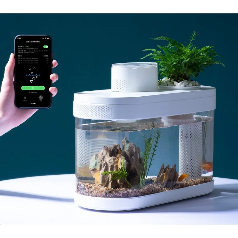 Smart Fish Tank Amphibious Ecological Advanced Aquarium Pro WiFi