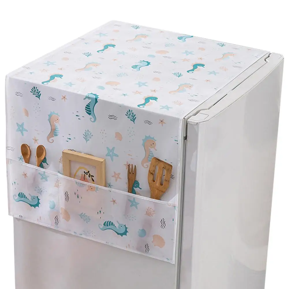 Description Picture 3 of itemPremium Universal Washing Machine & Refrigerator Cover – Dustproof, Waterproof, Adjustable & Stylish Protection for Appliances