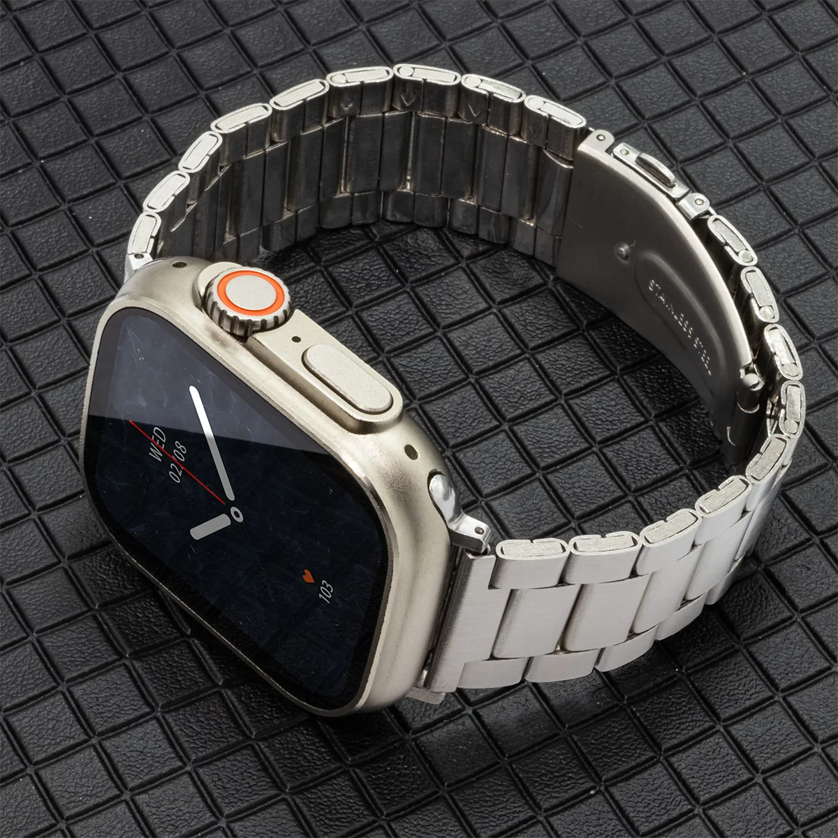 Stainless Steel Metal Wristband Bracelet