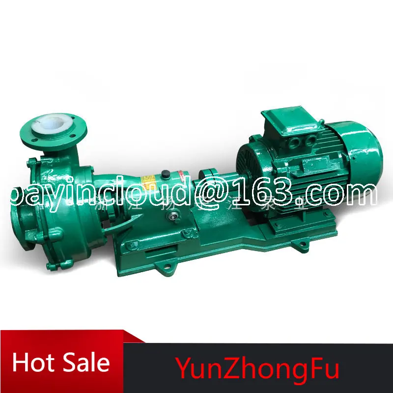 

Fluorine Lined Mortar Pump Acid and Alkali Resistant Chemical Sewage Pump Fluoroplastic Sewage Pump Press Machine Feeding Pump