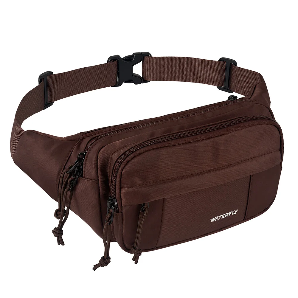 ตัวเลือกสินค้า กระเป๋าเข็มขัด Crossbody 7 ซิป ใส่ได้ทั้งชายหญิง