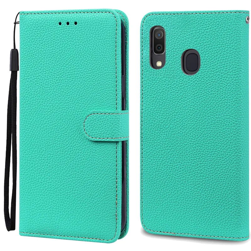 Leather Wallet Flip Case for Samsung Galaxy A40 - Stylish and Protective Cover