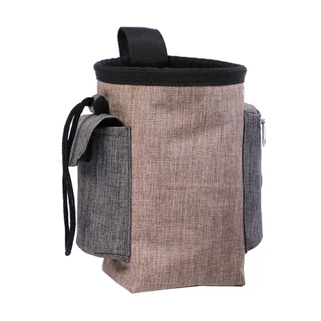 Dog Treat Pouch Puppy Feed Pocket Pet Training Waist Bag Dog Supplies Walking Snack Pouch Poop Bag Outdoor Food Toys Dispenser 2