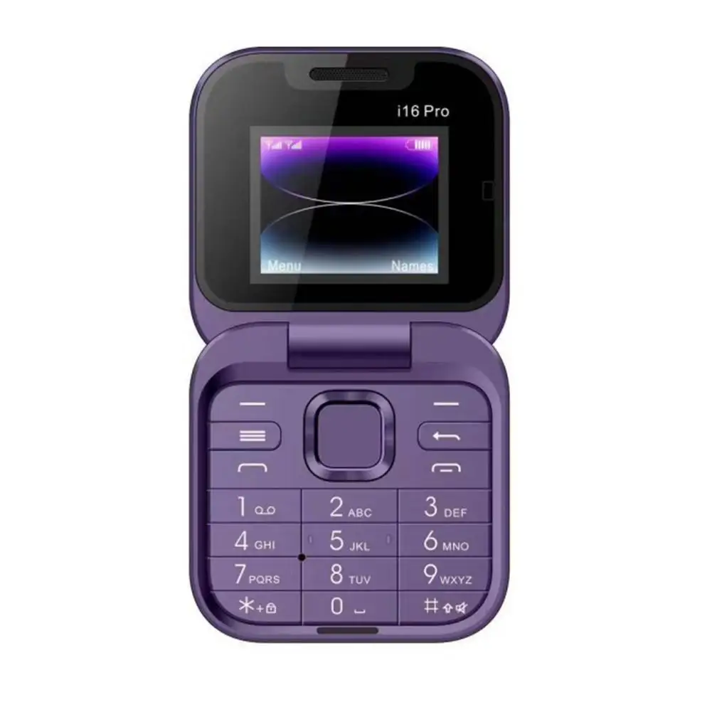 I16pro 플립 폰, FliIO14, I17pro, F15mini, 어린이 학생 휴대폰 플립 용량, 높은 접이식 전화 카드 배터리, 1000m U3S5