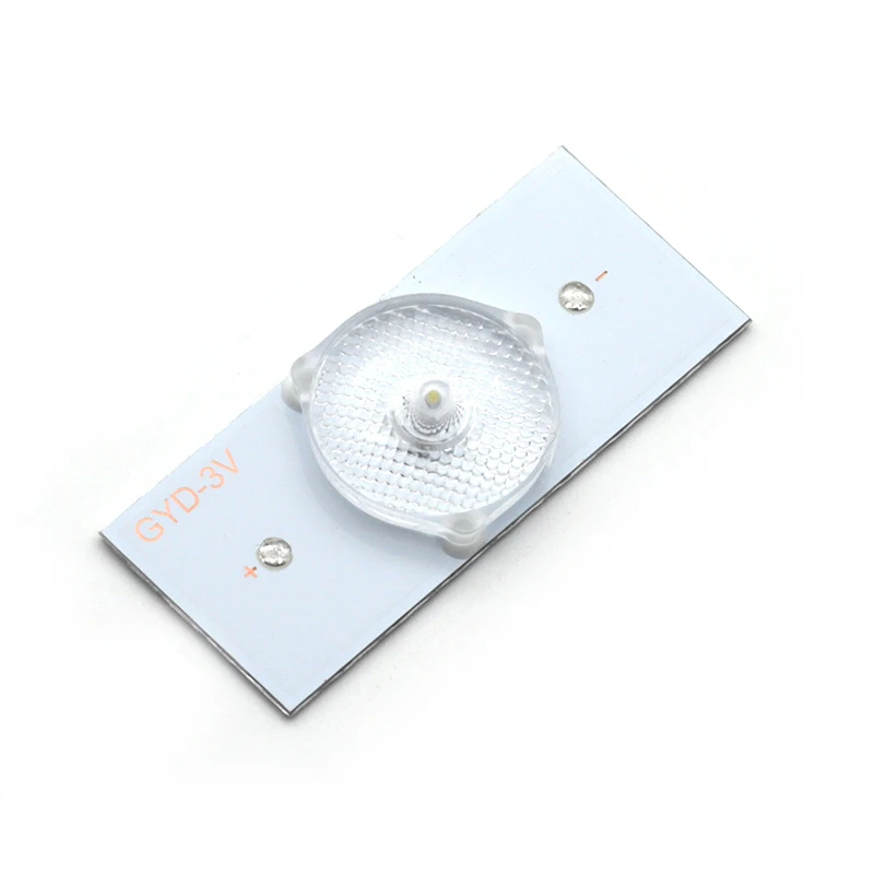 LED Lamp Beads 10/50/100PCS 3V SMD with Optical Lens Fliter for 32-65 inch LED TV Repair