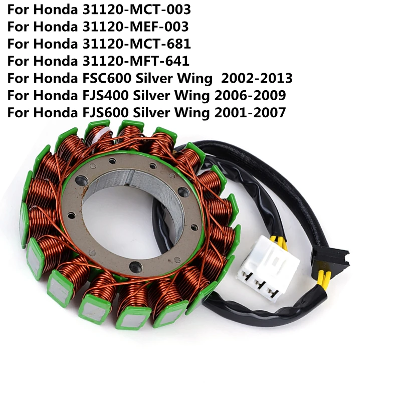 すーと 固定子コイル オートバイステーターコイル 31120-MCT-003 31120-MEF